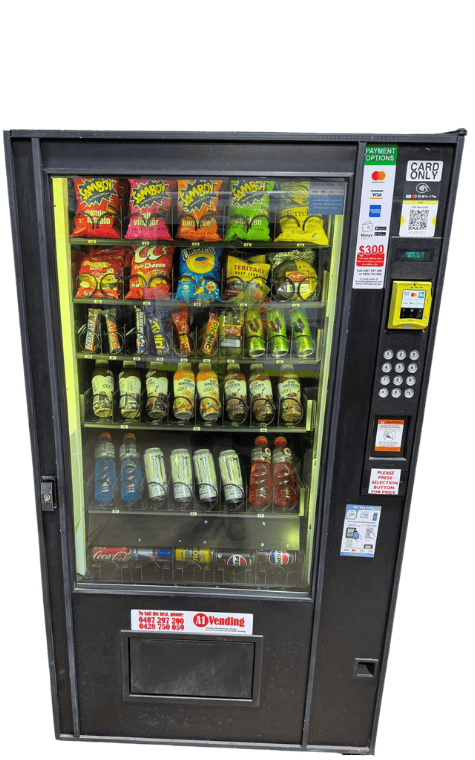 vending machine service areas across Kalgoorlie and remote WA