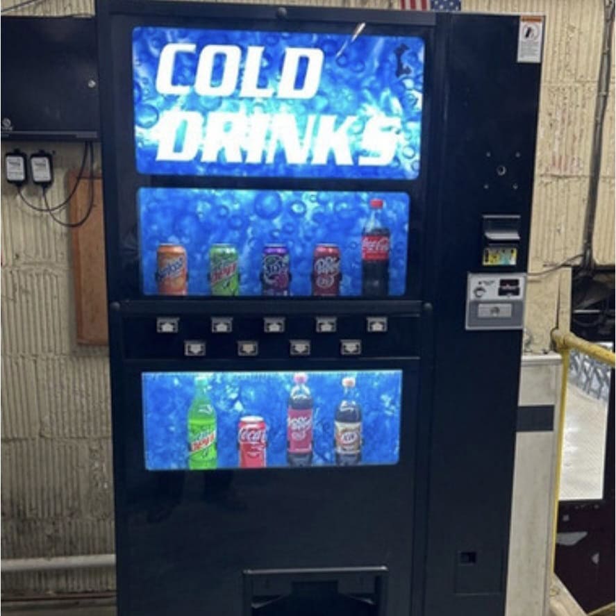 vending machine refrigeration repair - warm drinks caused by a cooling fault