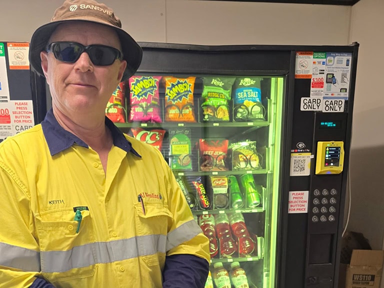 remote monitoring vending machines Leonora